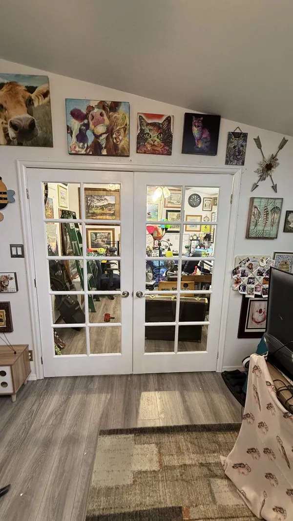 French doors install